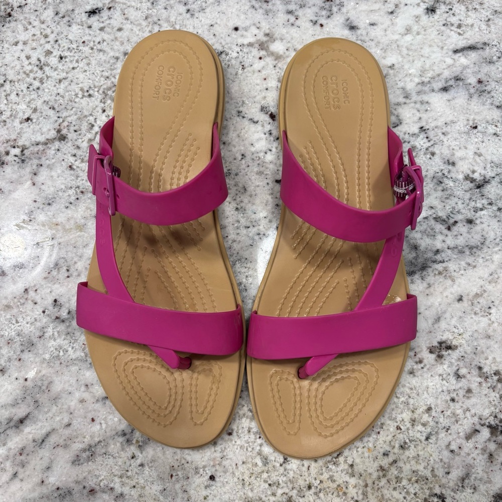 Crocs Women's Pink Sandals size 11